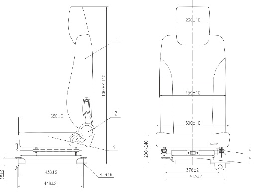 QJ5820CD型2080轻卡司机空气悬浮座椅-10